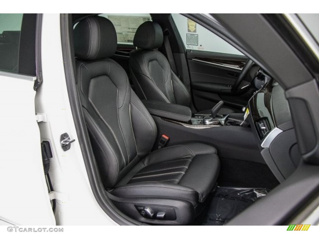 2017 5 Series 530i Sedan - Alpine White / Black photo #2