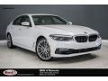 2017 Mineral White Metallic BMW 5 Series 530i Sedan  photo #1