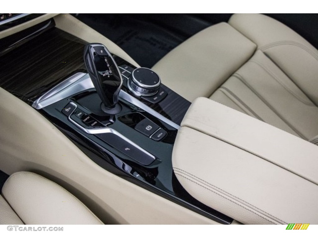 2017 5 Series 530i Sedan - Mineral White Metallic / Canberra Beige photo #7