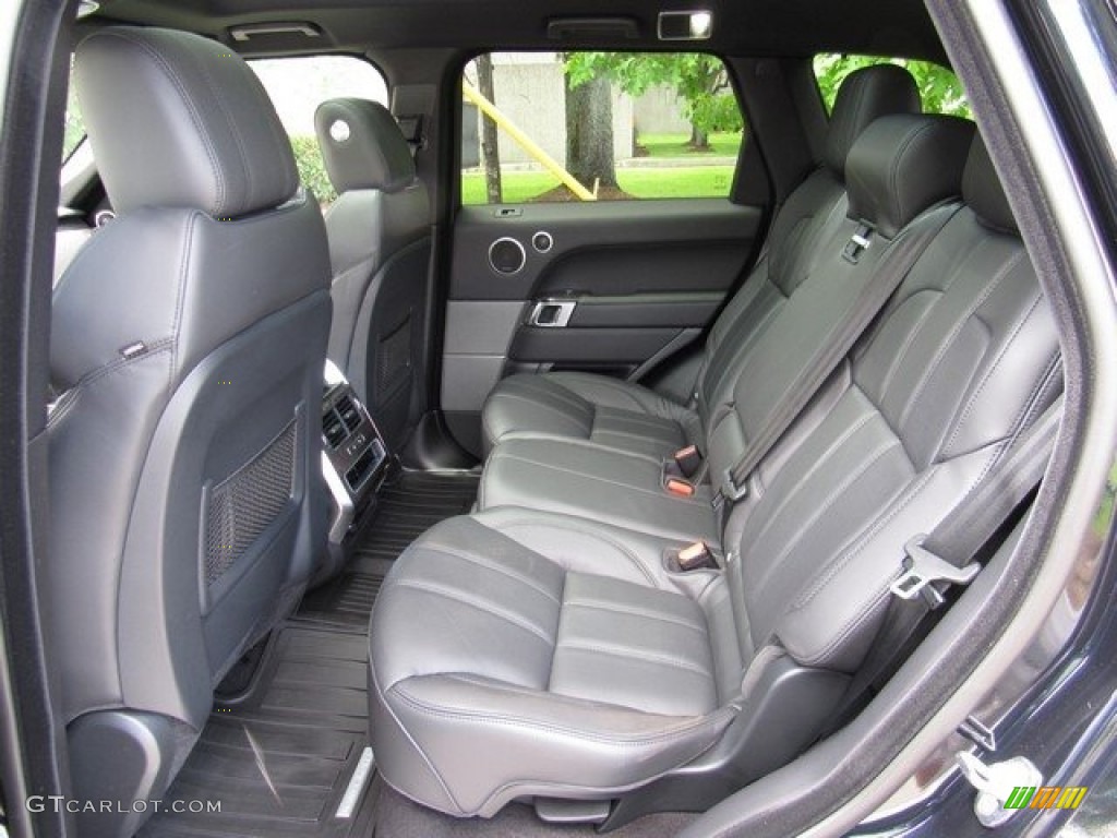 2017 Range Rover Sport Supercharged - Farallon Black / Ebony/Ebony photo #5