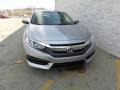 2017 Lunar Silver Metallic Honda Civic LX Sedan  photo #4