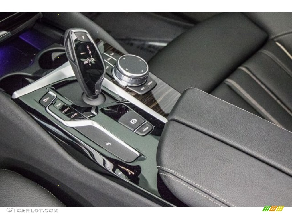 2017 5 Series 530i Sedan - Glacier Silver Metallic / Black photo #7