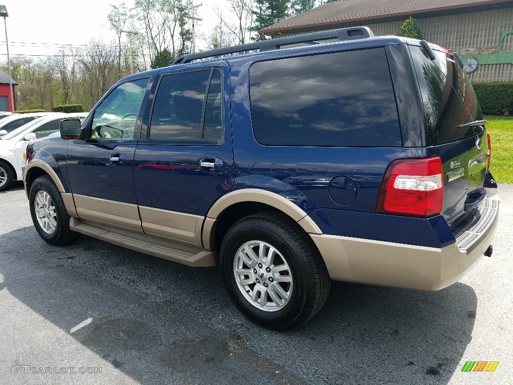 2011 Expedition XLT - Dark Blue Pearl Metallic / Camel photo #3