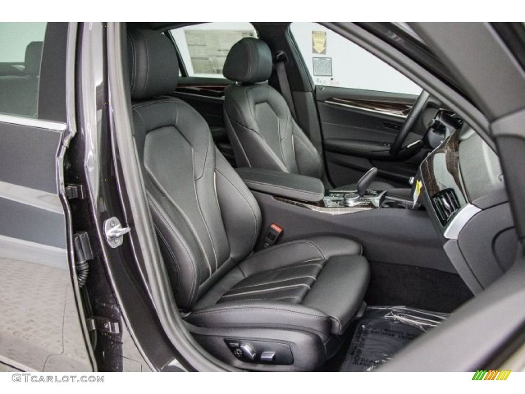 2017 5 Series 530i Sedan - Dark Graphite Metallic / Black photo #2