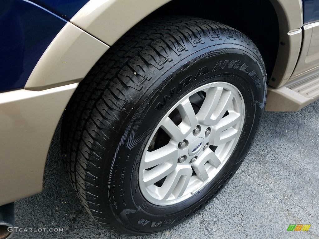 2011 Expedition XLT - Dark Blue Pearl Metallic / Camel photo #9