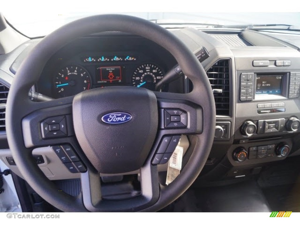 2017 F150 XL Regular Cab - Oxford White / Earth Gray photo #14