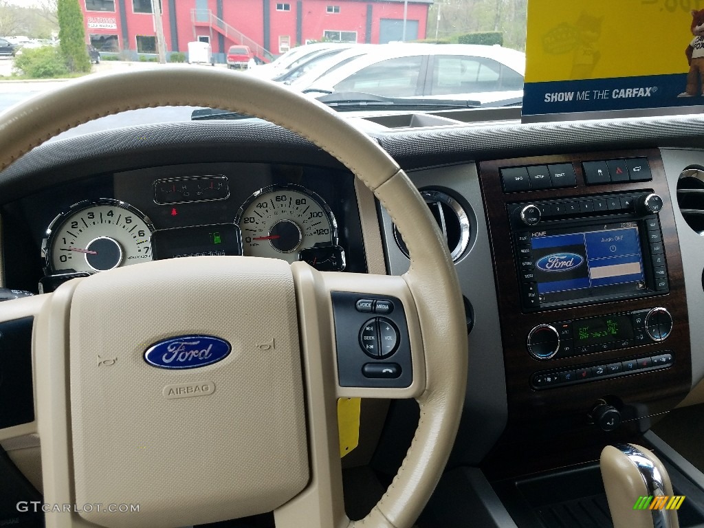 2011 Expedition XLT - Dark Blue Pearl Metallic / Camel photo #22