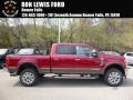 2017 Ruby Red Ford F250 Super Duty King Ranch Crew Cab 4x4  photo #1