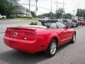 2008 Torch Red Ford Mustang V6 Premium Convertible  photo #3