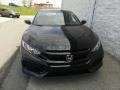 Crystal Black Pearl - Civic LX Hatchback Photo No. 4