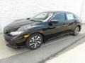 Crystal Black Pearl - Civic LX Hatchback Photo No. 5