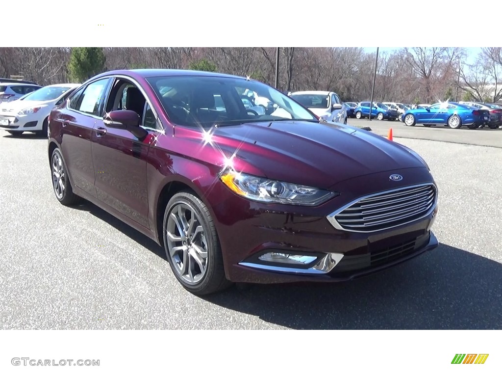 2017 Fusion SE - Burgundy Velvet / Ebony photo #1