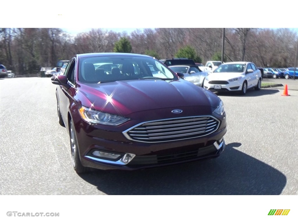 2017 Fusion SE - Burgundy Velvet / Ebony photo #5