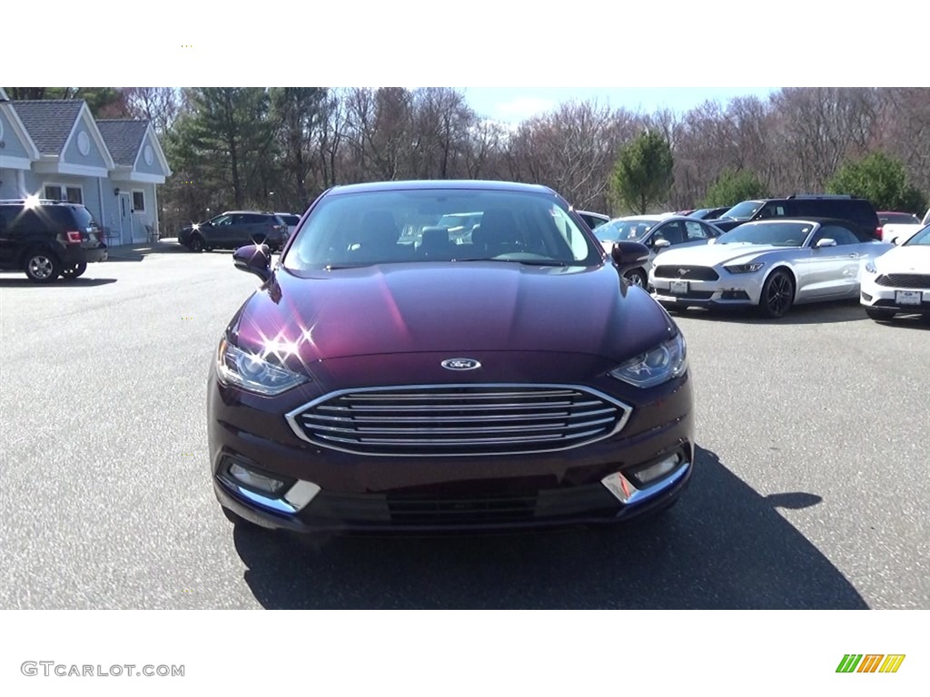 2017 Fusion SE - Burgundy Velvet / Ebony photo #7