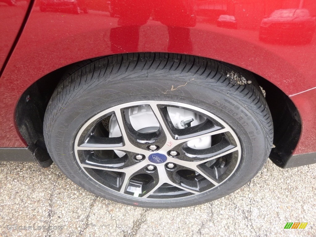 2017 Focus SEL Sedan - Ruby Red / Charcoal Black photo #9