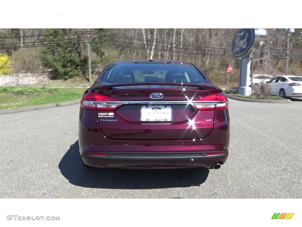 2017 Fusion SE - Burgundy Velvet / Ebony photo #20