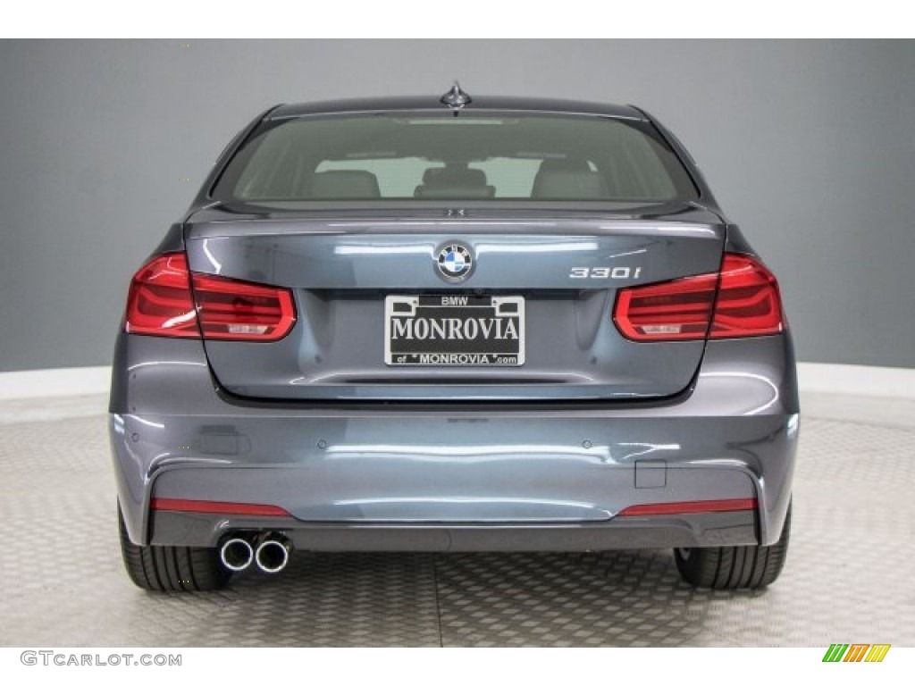 2017 3 Series 330i Sedan - Mineral Grey Metallic / Black photo #4