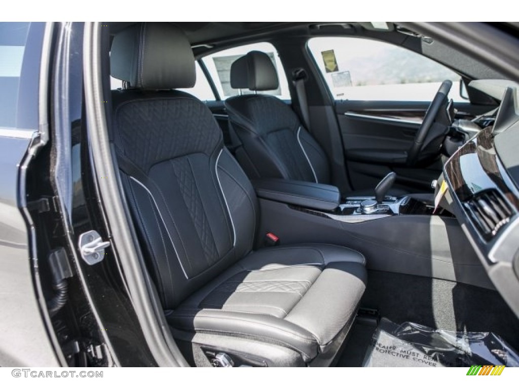 2017 5 Series 540i Sedan - Black Sapphire Metallic / Black photo #2