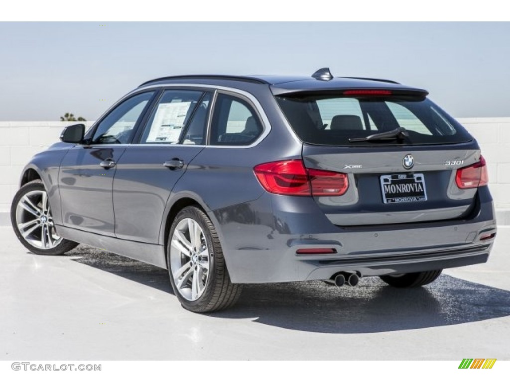 2017 3 Series 330i xDrive Sports Wagon - Mineral Grey Metallic / Oyster photo #3