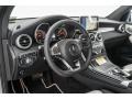 2017 Mercedes-Benz GLC designo Platinum White/Black Interior Dashboard Photo