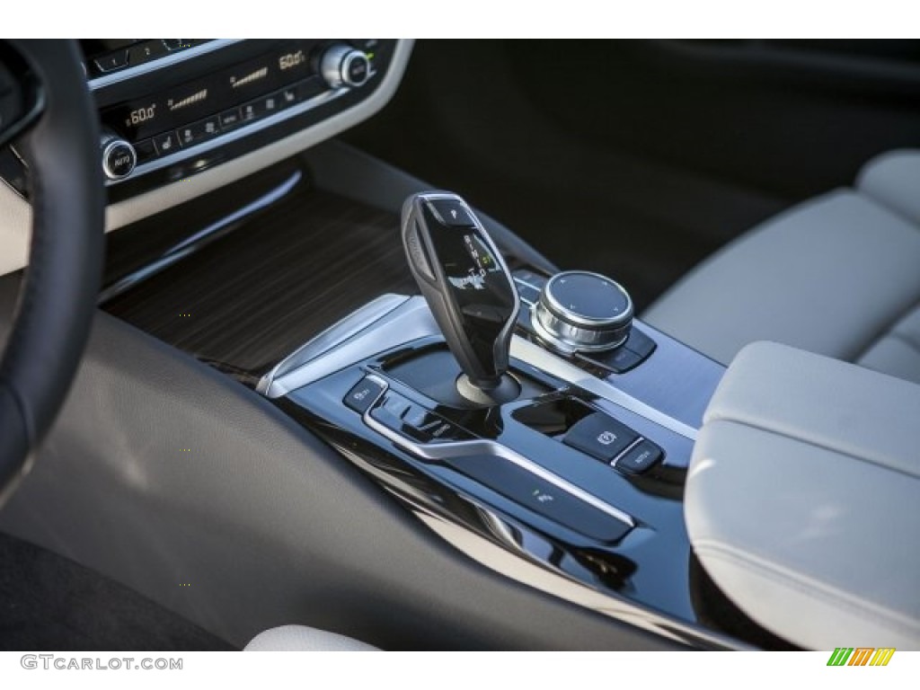 2017 5 Series 540i Sedan - Glacier Silver Metallic / Ivory White photo #7