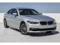 Glacier Silver Metallic 2017 BMW 5 Series 540i Sedan Exterior