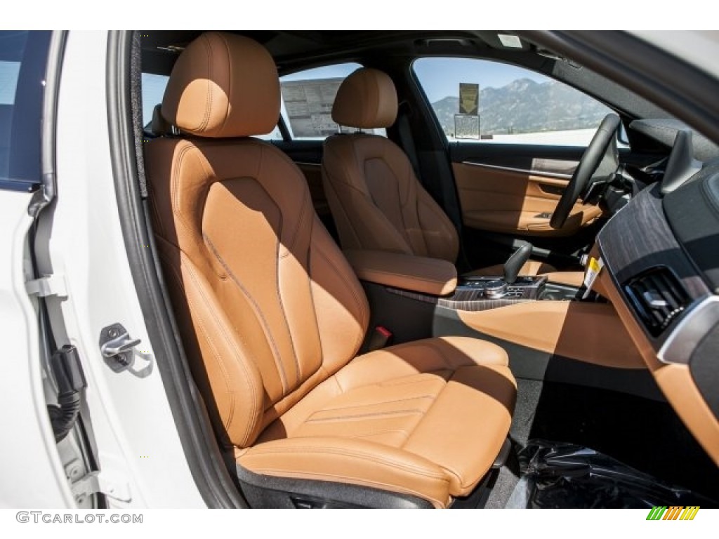 2017 5 Series 540i Sedan - Alpine White / Cognac photo #2