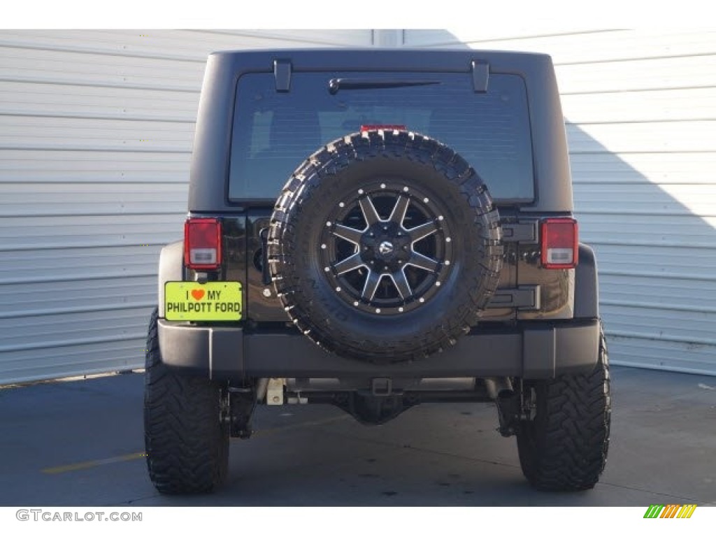 2015 Wrangler Unlimited Sport 4x4 - Black / Black photo #6