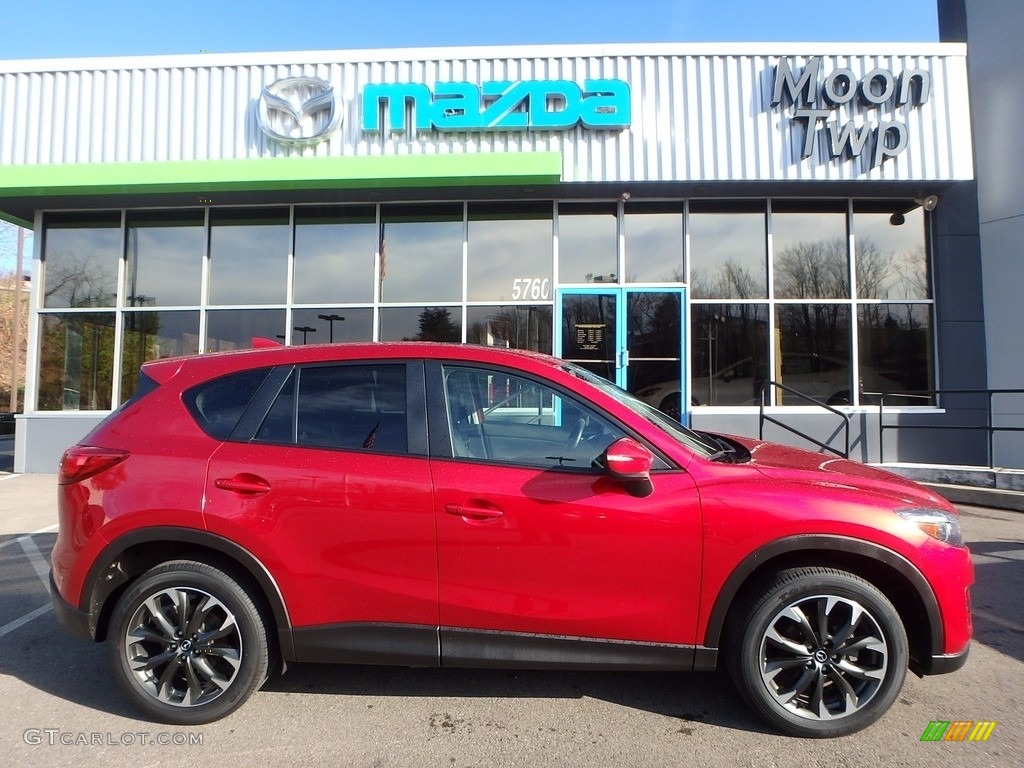 2016 CX-5 Grand Touring AWD - Soul Red Metallic / Black photo #1