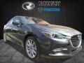 Machine Gray Metallic 2017 Mazda MAZDA3 Grand Touring 4 Door