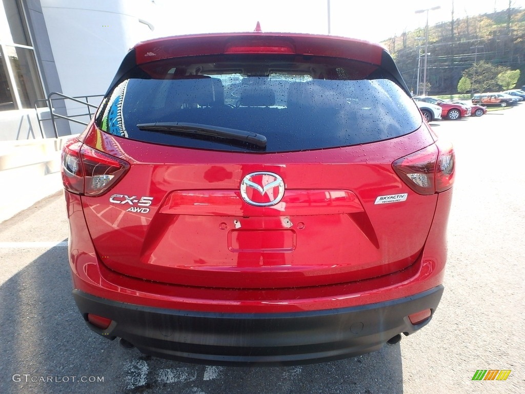 2016 CX-5 Grand Touring AWD - Soul Red Metallic / Black photo #3