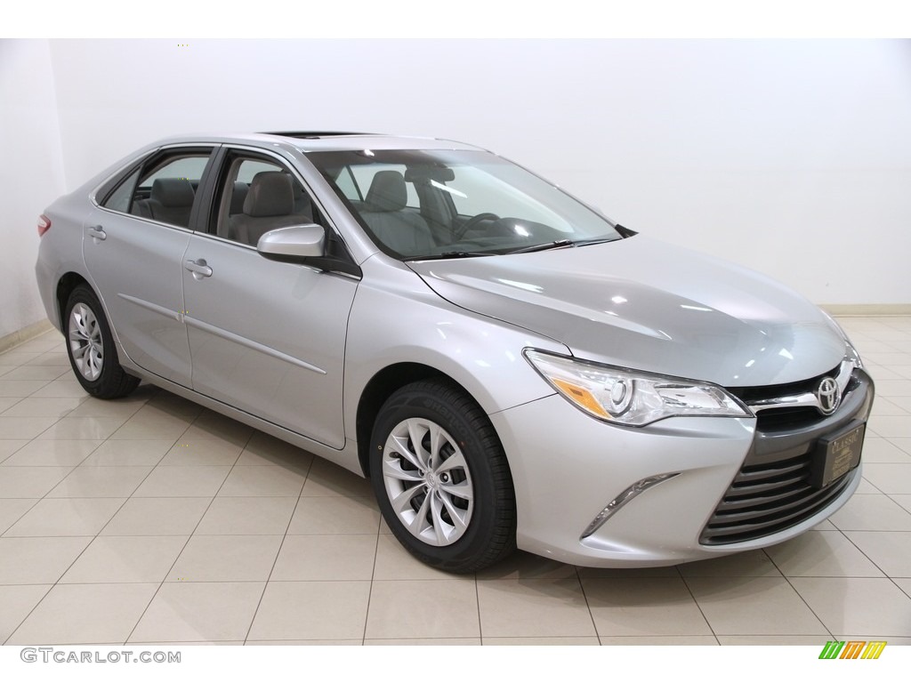 2015 Camry LE - Celestial Silver Metallic / Ash photo #1