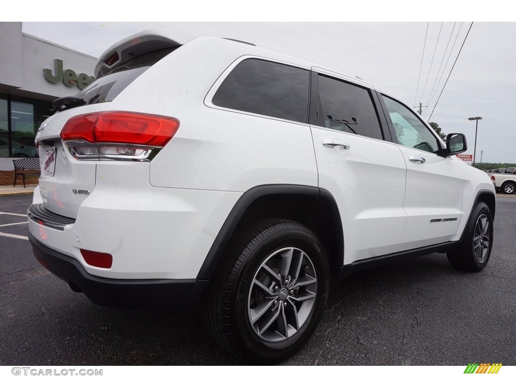 2017 Grand Cherokee Limited - Bright White / Black/Light Frost Beige photo #7