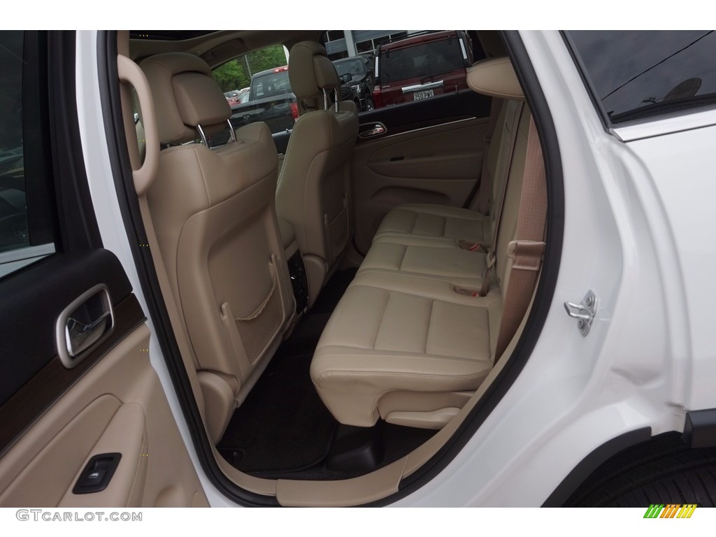 2017 Grand Cherokee Limited - Bright White / Black/Light Frost Beige photo #14