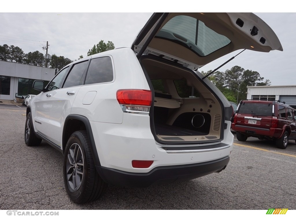 2017 Grand Cherokee Limited - Bright White / Black/Light Frost Beige photo #17