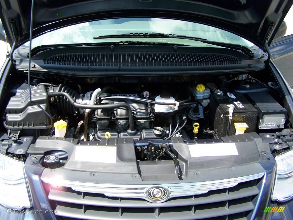 2007 Town & Country Touring - Modern Blue Pearl / Dark Khaki/Light Graystone photo #14