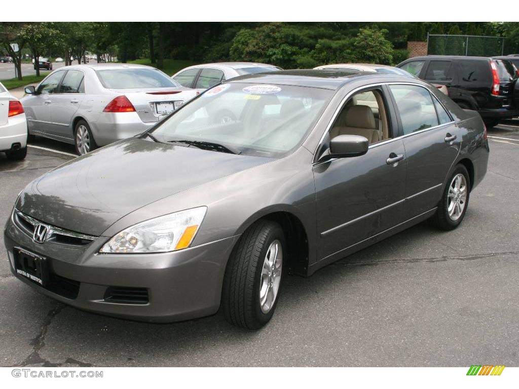 2006 Accord EX Sedan - Carbon Bronze Pearl / Ivory photo #1