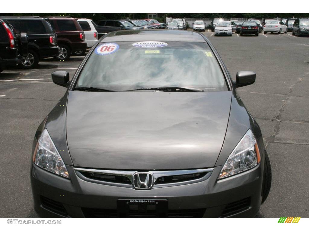 2006 Accord EX-L Sedan - Carbon Bronze Pearl / Black photo #2