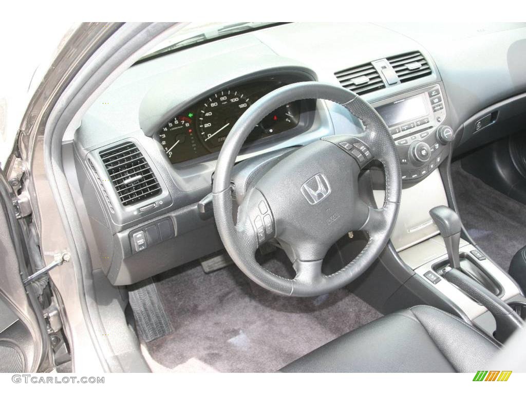 2006 Accord EX-L Sedan - Carbon Bronze Pearl / Black photo #11