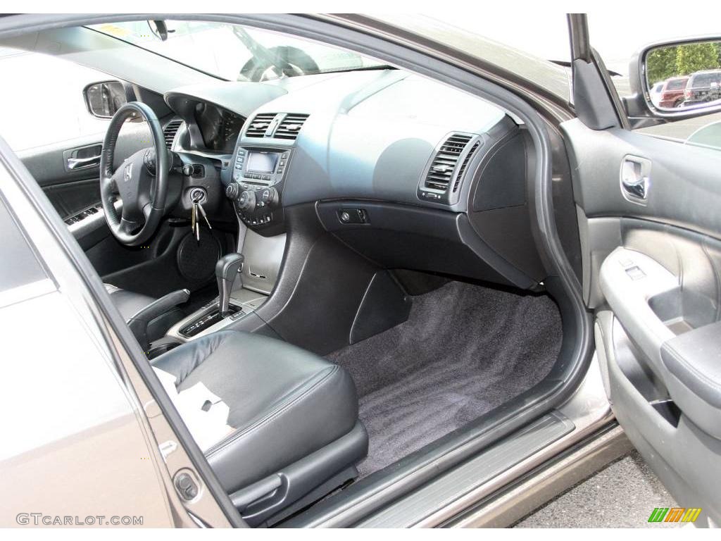 2006 Accord EX-L Sedan - Carbon Bronze Pearl / Black photo #12