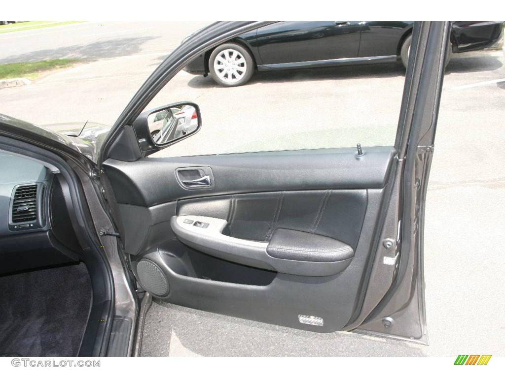 2006 Accord EX-L Sedan - Carbon Bronze Pearl / Black photo #15