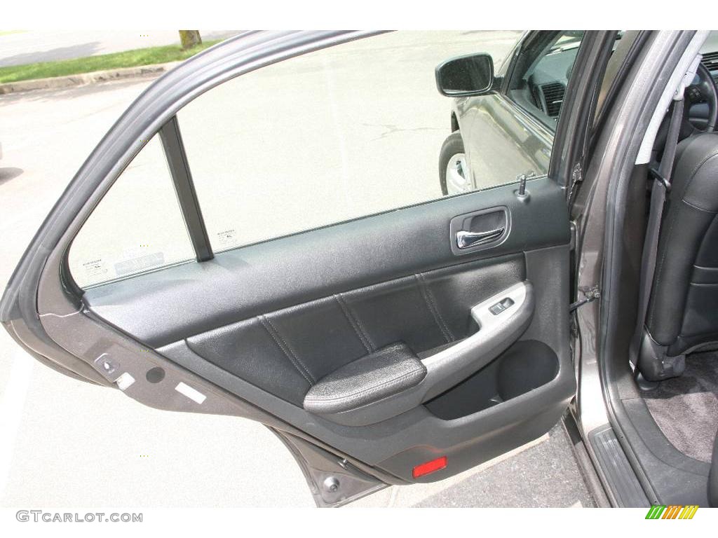 2006 Accord EX-L Sedan - Carbon Bronze Pearl / Black photo #17