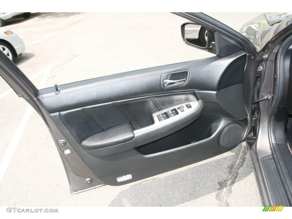 2006 Accord EX-L Sedan - Carbon Bronze Pearl / Black photo #18