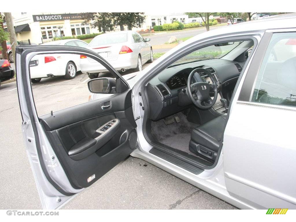 2006 Accord EX Sedan - Alabaster Silver Metallic / Black photo #10