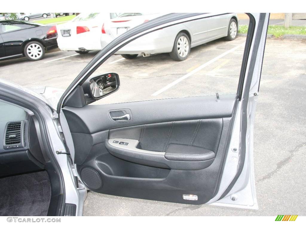 2006 Accord EX Sedan - Alabaster Silver Metallic / Black photo #15