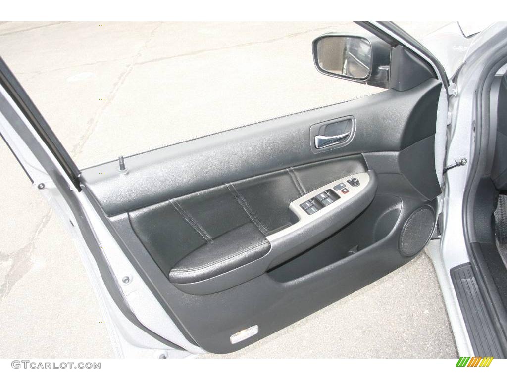 2006 Accord EX Sedan - Alabaster Silver Metallic / Black photo #18