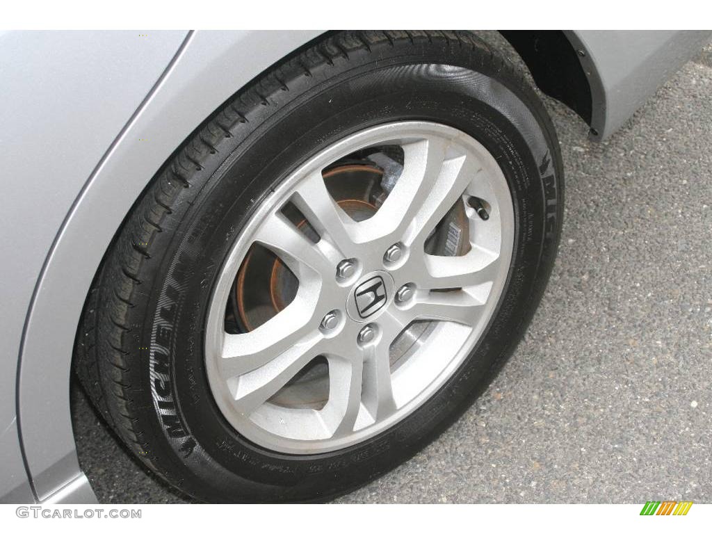 2006 Accord EX Sedan - Alabaster Silver Metallic / Black photo #19