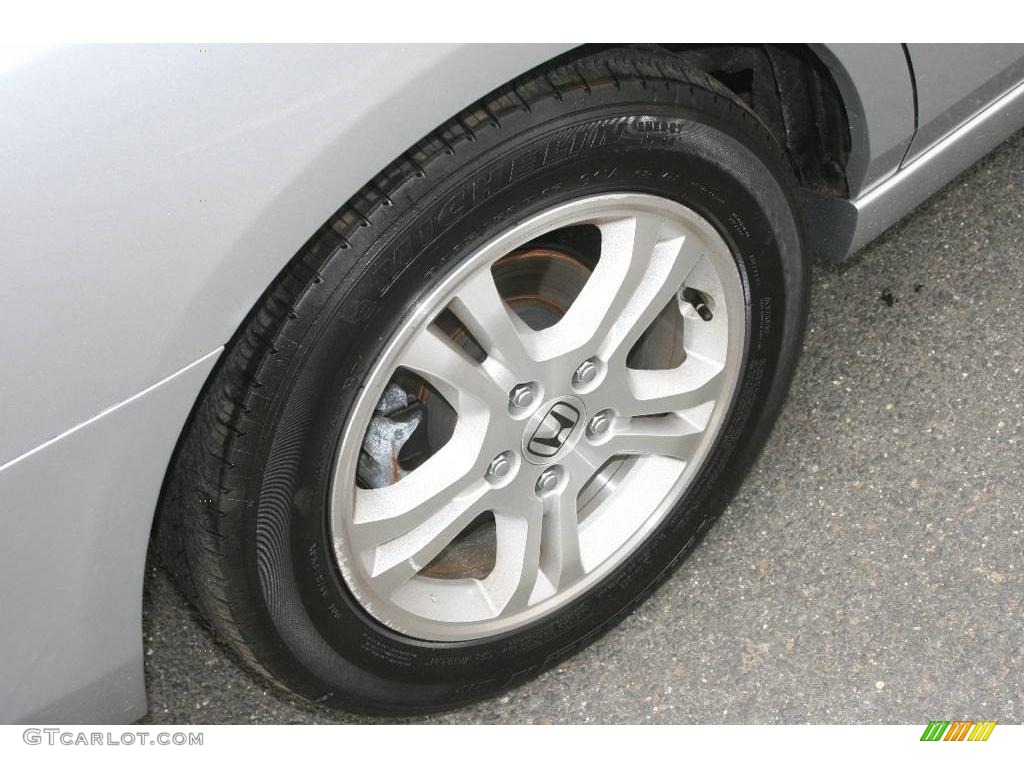 2006 Accord EX Sedan - Alabaster Silver Metallic / Black photo #20