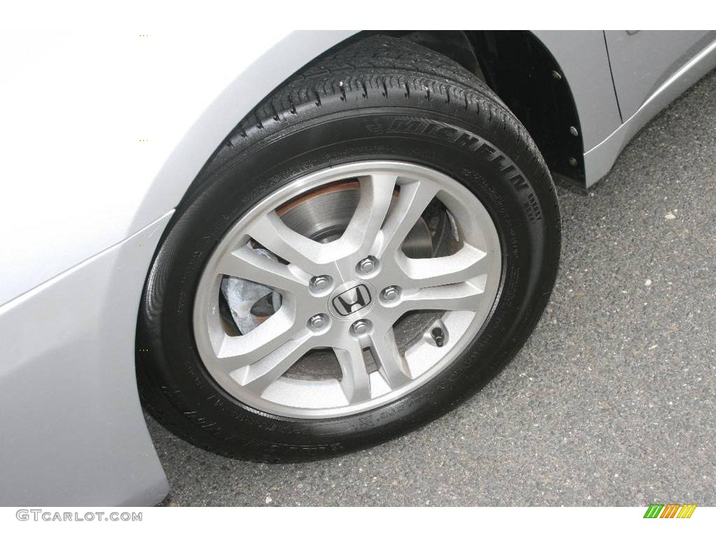 2006 Accord EX Sedan - Alabaster Silver Metallic / Black photo #22