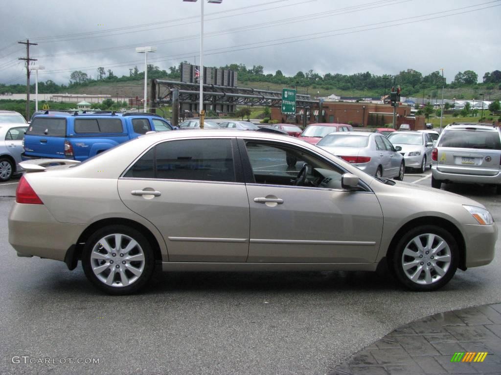 2006 Accord EX-L V6 Sedan - Desert Mist Metallic / Ivory photo #8